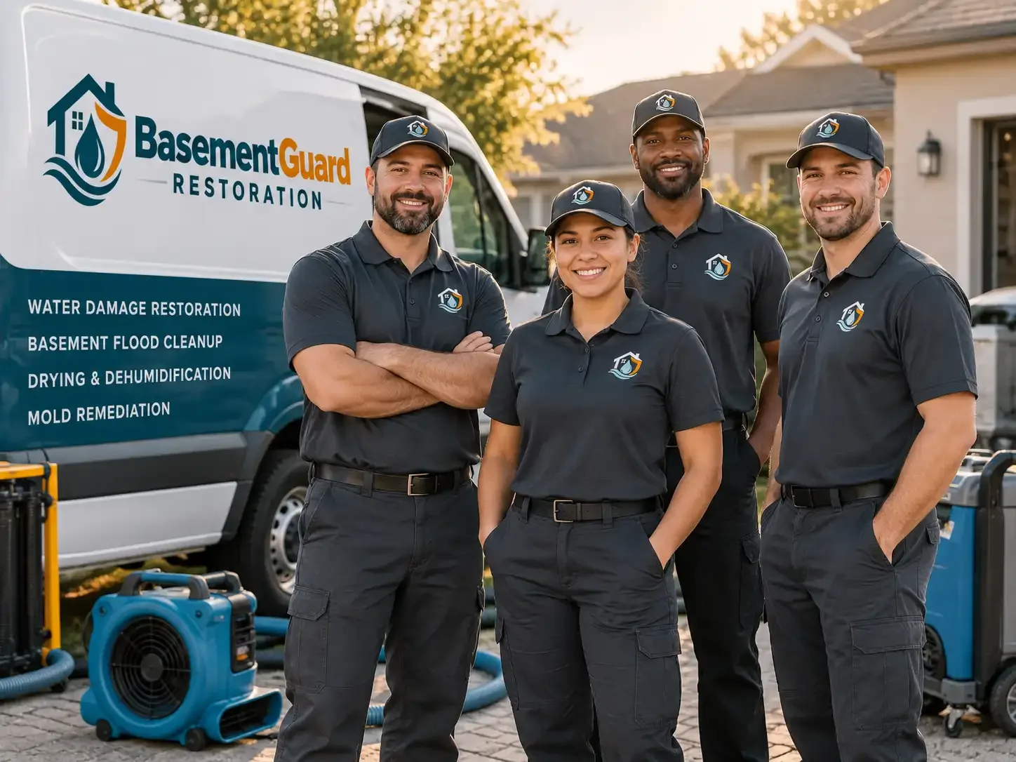 Basement Water Damage Restoration company in Barryton, MI